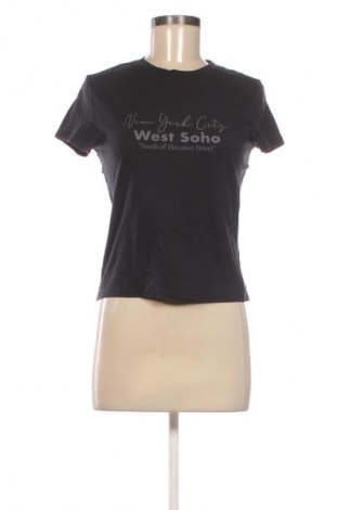 Damen T-Shirt Bershka, Größe S, Farbe Schwarz, Preis € 9,00