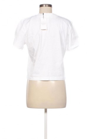 Damen T-Shirt Calvin Klein Jeans, Größe XL, Farbe Weiß, Preis 17,46 €