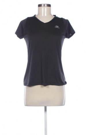 Damski T-shirt Decathlon, Rozmiar S, Kolor Czarny, Cena 38,03 zł