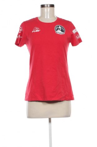 Damski T-shirt Flair, Rozmiar M, Kolor Czerwony, Cena 75,72 zł