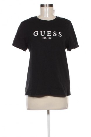 Damski T-shirt Guess, Rozmiar M, Kolor Czarny, Cena 94,52 zł