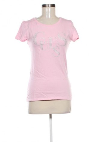 Дамска тениска Guess, Размер M, Цвят Розов, Цена 16,00 €