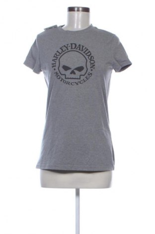 Tricou de femei Harley-Davidson, Mărime S, Culoare Gri, Preț 46,92 Lei