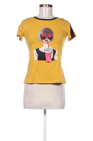 Női póló J&H Fashion, Méret S, Szín Sárga, Ár 3 719 Ft