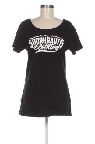 Damen T-Shirt Sourkrauts, Größe XL, Farbe Schwarz, Preis € 7,99