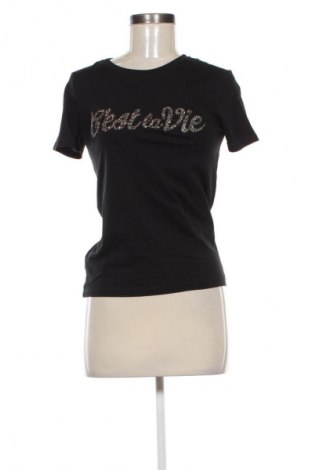 Damski T-shirt Terranova, Rozmiar S, Kolor Czarny, Cena 48,23 zł