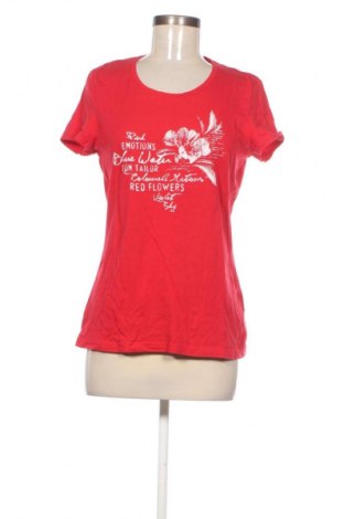Dámské tričko Tom Tailor, Velikost L, Barva Červená, Cena  255,00 Kč
