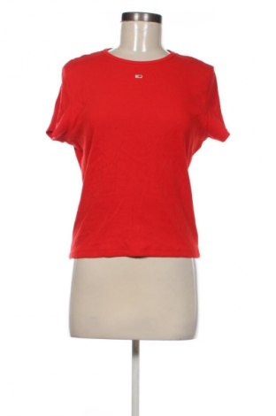 Dámske tričko Tommy Jeans, Veľkosť XL, Farba Červená, Cena  20,95 €