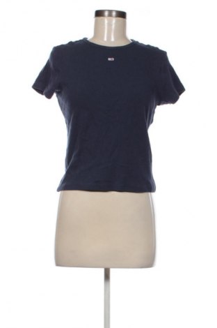 Damski T-shirt Tommy Jeans, Rozmiar L, Kolor Niebieski, Cena 91,99 zł