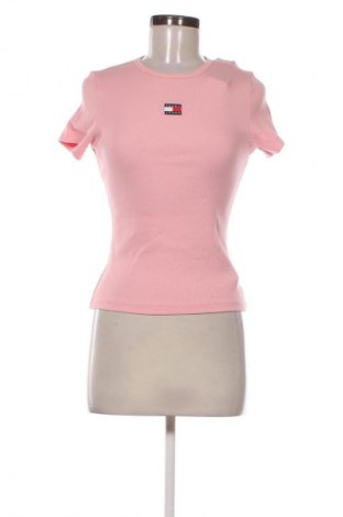 Női póló Tommy Jeans, Méret M, Szín Rózsaszín, Ár 16 439 Ft