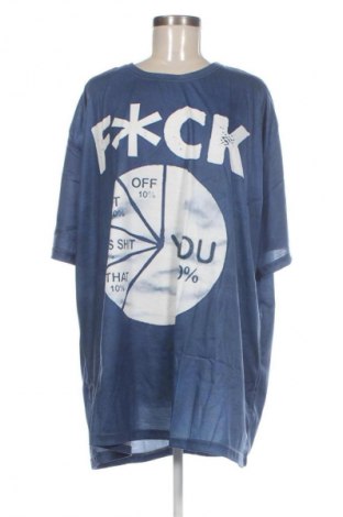 Дамска тениска Unbranded, Размер 5XL, Цвят Син, Цена 10,22 €