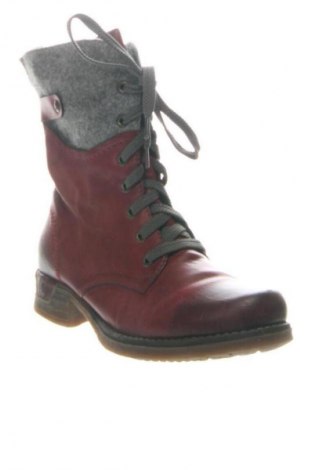 Damskie botki Rieker, Rozmiar 37, Kolor Czerwony, Cena 257,59 zł