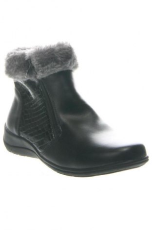 Γυναικεία μποτάκια Wonder, Μέγεθος 39, Χρώμα Μαύρο, Τιμή 20,47 €