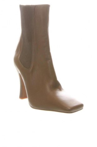 Damskie botki Zara, Rozmiar 37, Kolor Beżowy, Cena 385,81 zł