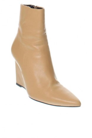 Damskie botki Zara, Rozmiar 36, Kolor Beżowy, Cena 234,65 zł
