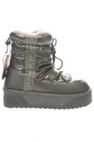 Γυναικείες μπότες D.Franklin, Μέγεθος 38, Χρώμα Γκρί, Τιμή 67,99 €