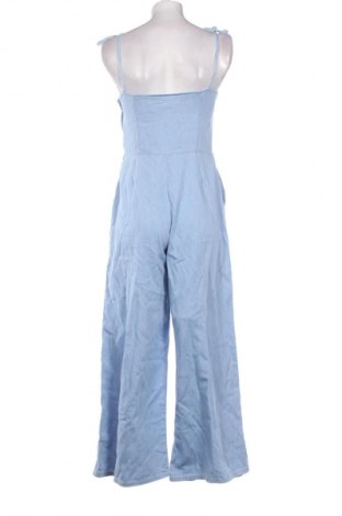 Дамски дълъг гащеризон Bershka, Размер S, Цвят Син, Цена 25,00 €