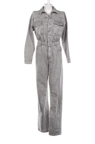 Langer Damen-Overall Bershka, Größe S, Farbe Grau, Preis 25,00 €