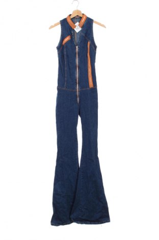 Дамски дълъг гащеризон Different, Размер S, Цвят Син, Цена 12,27 €