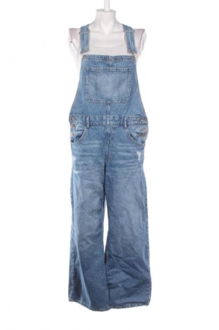 Дамски дълъг гащеризон Pull&Bear, Размер M, Цвят Син, Цена 39,88 €