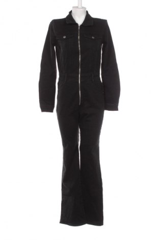 Дамски дълъг гащеризон Pull&Bear, Размер M, Цвят Черен, Цена 25,05 €