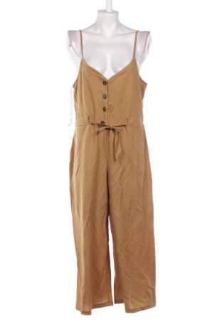 Damski długi kombinezon Pull&Bear, Rozmiar XL, Kolor Beżowy, Cena 210,71 zł