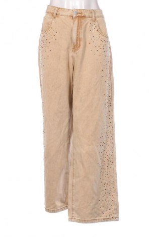 Damskie jeansy Anewsta, Rozmiar L, Kolor Kolorowy, Cena 112,53 zł