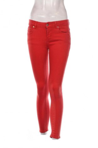 Дамски дънки Euro Fashion, Размер S, Цвят Червен, Цена 15,00 €
