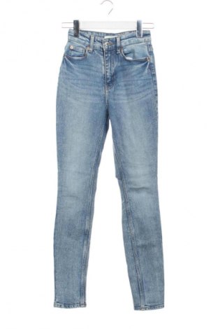 Damskie jeansy H&M, Rozmiar XXS, Kolor Niebieski, Cena 79,15 zł