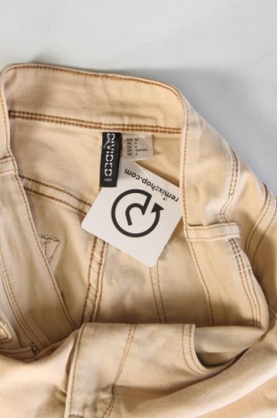 Дамски дънки H&M Divided, Размер XS, Цвят Бежов, Цена 15,00 €