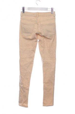 Дамски дънки H&M Divided, Размер XS, Цвят Бежов, Цена 15,00 €
