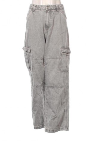 Damskie jeansy H&M Divided, Rozmiar L, Kolor Szary, Cena 44,99 zł