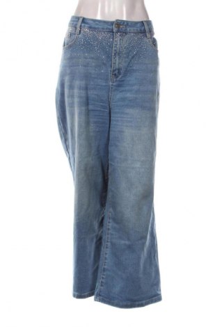 Damskie jeansy Lipsy, Rozmiar XL, Kolor Niebieski, Cena 88,99 zł