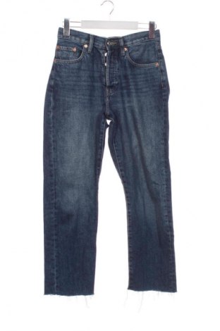 Blugi de femei Mango, Mărime XS, Culoare Albastru, Preț 243,09 Lei