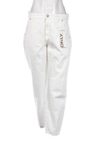 Дамски дънки ONLY, Размер L, Цвят Бял, Цена 39,88 €