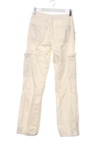 Дамски дънки Stradivarius, Размер XS, Цвят Екрю, Цена 15,00 €