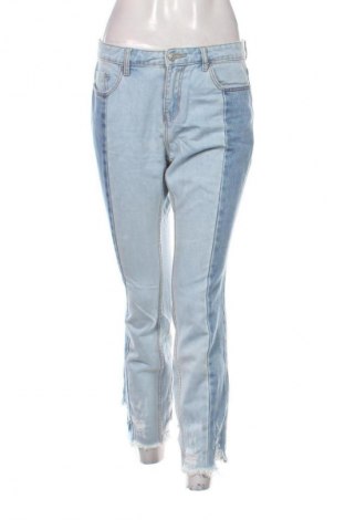 Дамски дънки Stradivarius, Размер L, Цвят Син, Цена 13,80 €