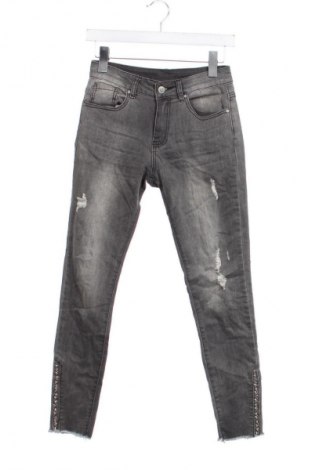 Damskie jeansy Unbranded, Rozmiar S, Kolor Szary, Cena 33,99 zł