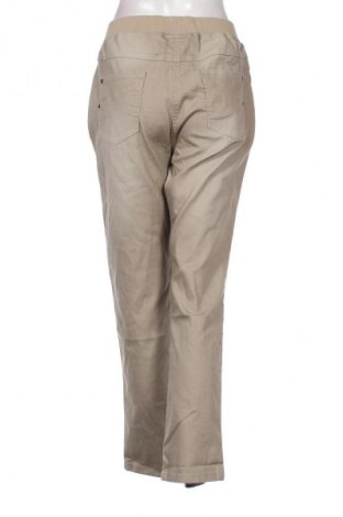 Damskie jeansy Unbranded, Rozmiar L, Kolor Beżowy, Cena 33,99 zł