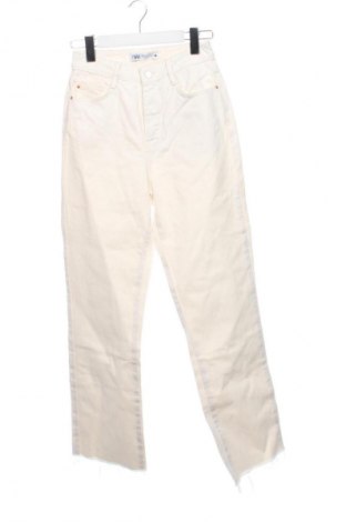 Дамски дънки Zara, Размер XXS, Цвят Бежов, Цена 13,81 €
