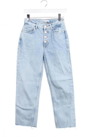Дамски дънки Zara, Размер XS, Цвят Син, Цена 10,73 €