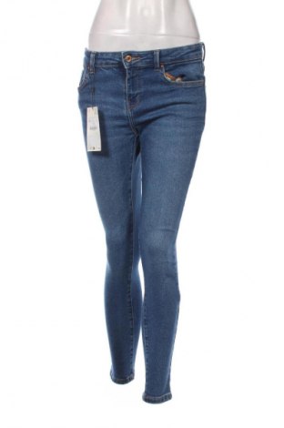 Damskie jeansy Zara, Rozmiar S, Kolor Niebieski, Cena 131,99 zł