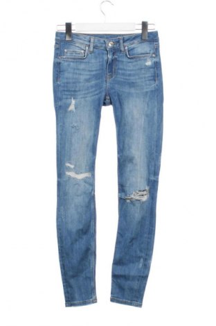 Дамски дънки Zara, Размер S, Цвят Син, Цена 10,22 €