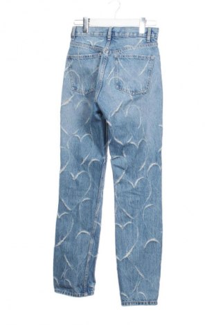 Blugi de femei Zara, Mărime S, Culoare Albastru, Preț 61,99 Lei