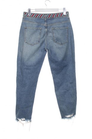 Damskie jeansy Zara, Rozmiar M, Kolor Niebieski, Cena 101,81 zł