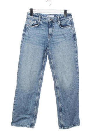 Damskie jeansy Zara, Rozmiar XS, Kolor Niebieski, Cena 75,02 zł