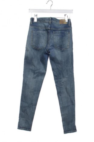 Damskie jeansy Zara, Rozmiar S, Kolor Niebieski, Cena 74,01 zł