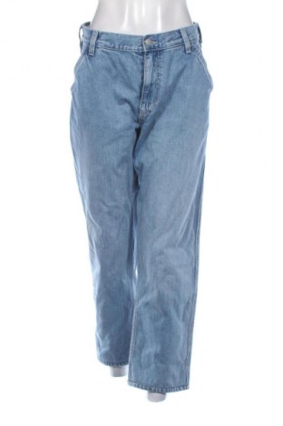 Дамски дънки Zara, Размер L, Цвят Син, Цена 14,00 €