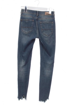 Damskie jeansy Zara, Rozmiar XS, Kolor Niebieski, Cena 75,02 zł