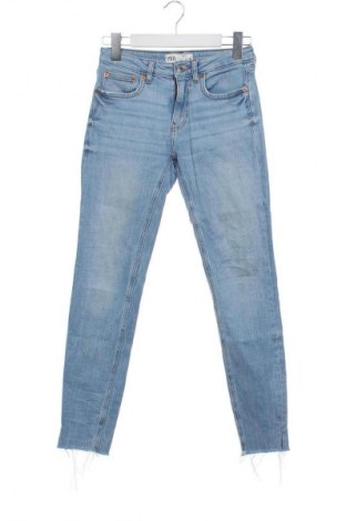 Дамски дънки Zara, Размер S, Цвят Син, Цена 10,22 €
